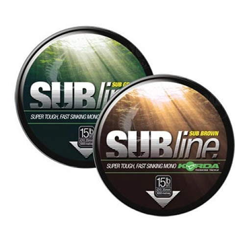 Fir Subline verde 0,35mm /12lb /1000m Korda