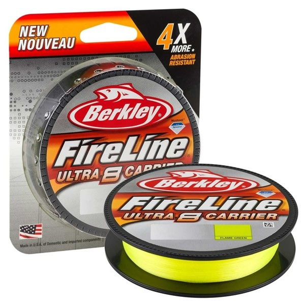 Fir Textil Fireline Ultra 8, Verde Fluo 150m Berkley (Diametru fir: 0.17 mm) BERKLEY imagine 2022