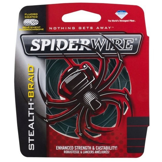 Fir textil Spiderwire Stealth rosu 110m Berkley (Diametru fir: 0.20 mm)