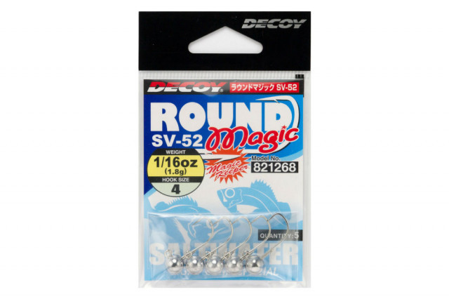 Carlige Decoy Jig Sv-52 Round Magic, Nr. 6 (Marime Carlige: Nr. 6, Greutate jig: 1.4 g) Decoy imagine 2022