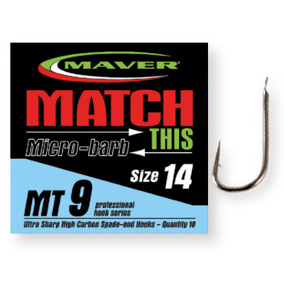 Carlige Maver Match This MT9, 10bc (Marime Carlige: Nr. 16)