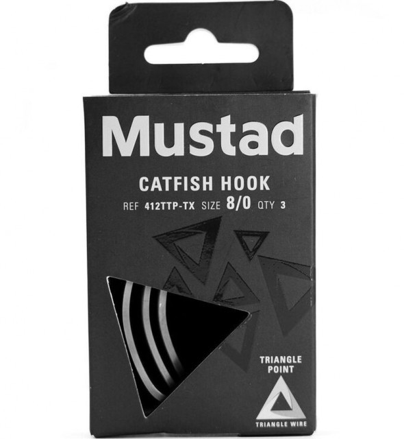 Carlige somn Mustad Triangle Catfish, 3buc (Marime Carlige: Nr. 6/0) Mustad