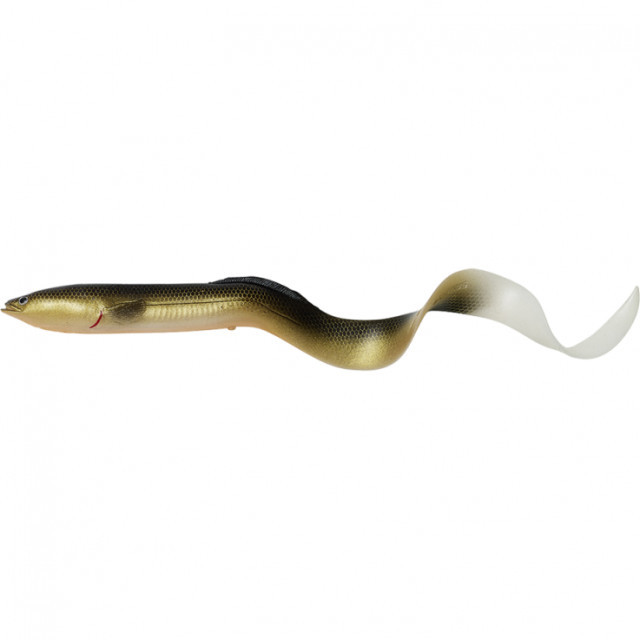 Shad Savage Gear 3D Real EEL, Dirty Eel 20cm, 27g pescar-expert.ro imagine 2022