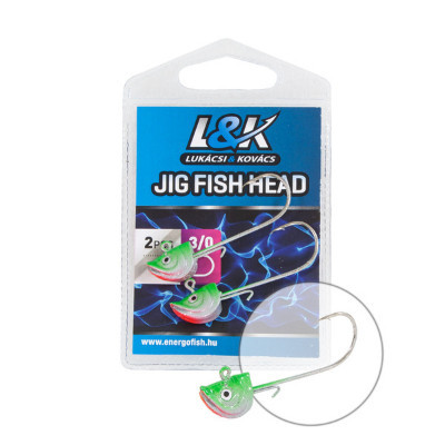 Cap de Jig L&K Fish Head, 12g (Marime Carlige: Nr. 4/0) L&K imagine 2022