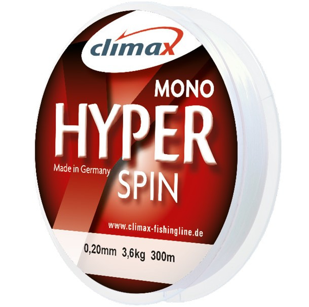 Fir Climax Hyper Spinning, galben fluo, 150m (Diametru fir: 0.20 mm) Climax