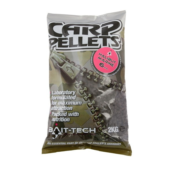 Halibut CARP FEEDER Pellets 2kg Bait-Tech (Diametru: 8 mm)