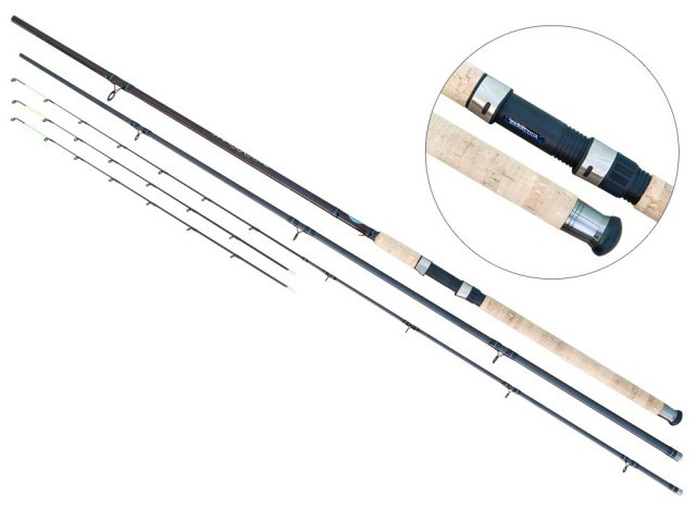 Lanseta Baracuda Hurricane Feeder 3.90m, 50-100g, 3+2 tronsoane