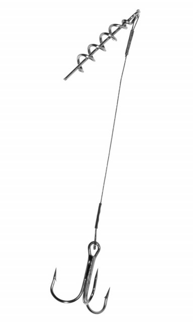 Montura Struna Sumato Spirala X1 Cu Ancora (Marime Ancora: Nr. 2, Lungime struna: 10 cm) Jaxon
