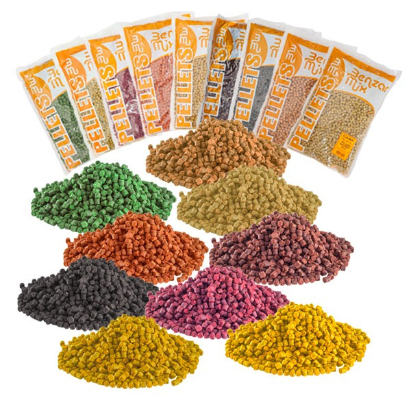 Pelete feeder Benzar Mix, 6mm, 800g (Aroma: Vanilie)