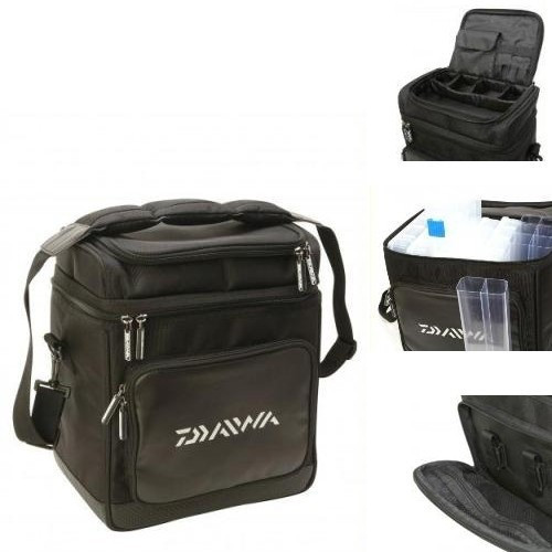 Geanta Daiwa Medium cu 5 cutii pentru naluci (D.DLB1)
