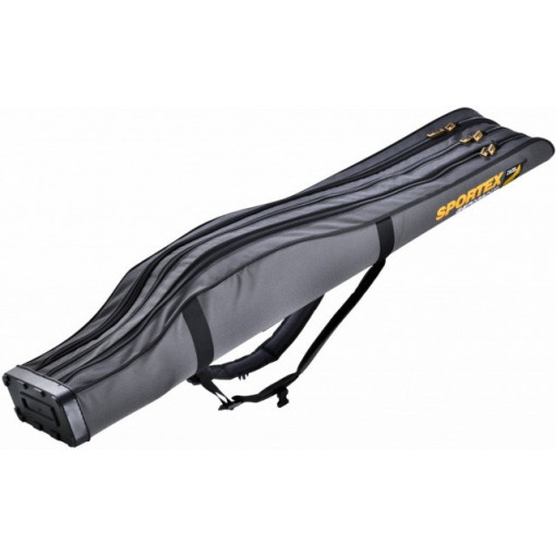 Husa Rigida Sportex Super Safe III Grey, 3 Lansete + 3 Mulinete