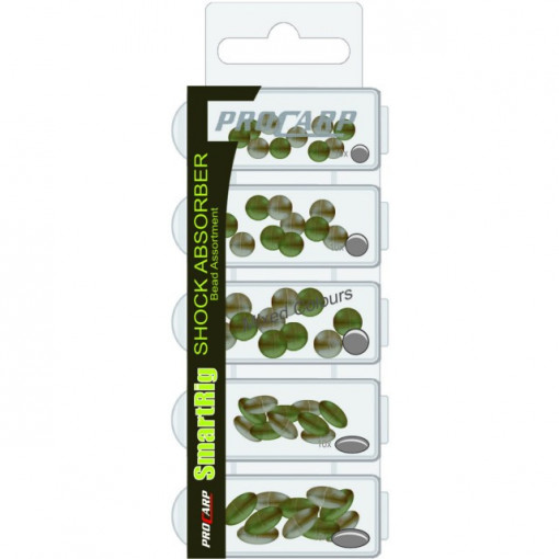 Set opritoare shok pentru monturi crap 5x10buc Cormoran