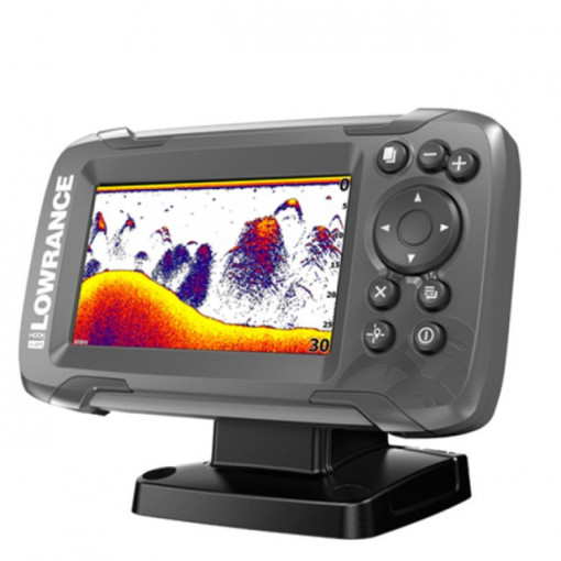 Sonar Lowrance Hook2-4X cu Bullet Transducer si GPS Plotter