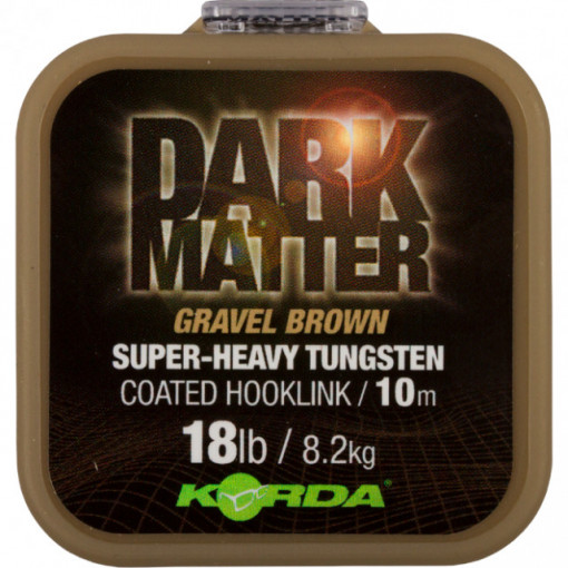 Fir textil camasuit Korda Dark Matter Super-Heavy Tungsten Coated, maro, 10m