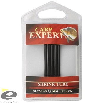 Tub Carp Expert Thermo Retractabil Negru, 2.5mm, 60cm