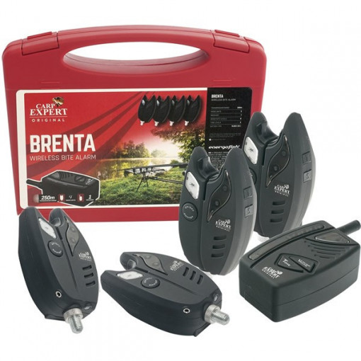 Set avertizori Brenta 4+1 Carp Expert