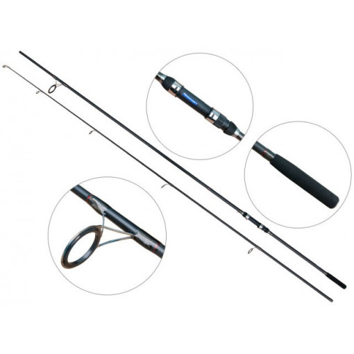 Lanseta Competition Carp 3.90m, 3.75lbs Baracuda din 2 tronsoane