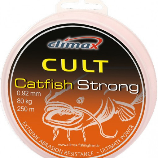Fir textil Climax Cult Catfish Strong, maro, 250m