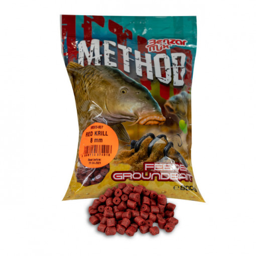 Pelete Benzar Mix Method, Red Krill, 800g