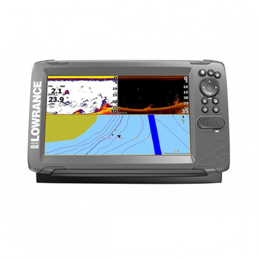 Sonar Lowrance Hook29 Splitshot Transducer + Chartplotter