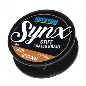 Fir Textil Synx Stiff Coated / 20m / 20lbs / Gravel Kryston