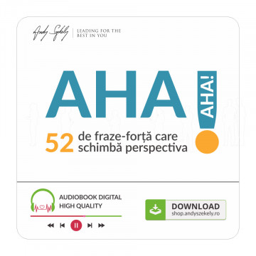 AHA! 52 de fraze-forță care schimbă perspectiva - produs audio online (MP3)