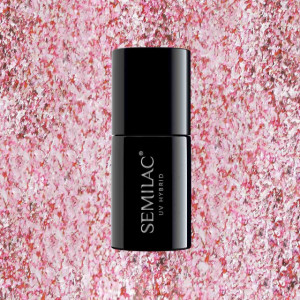 Semilac 295 Peach Pink Shimmer