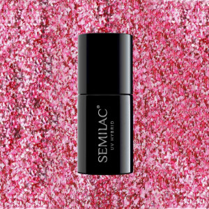 Semilac 296 Intense Pink Shimmer