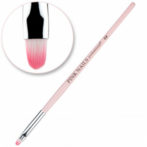 Pensula ovala #6 Pink Nails