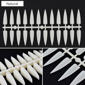 Set 10 x Paletar expunere culori - Natural Stiletto