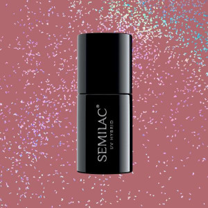 Semilac 321 Shimmer Dust Caramel