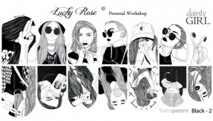 Tatuaj Lucky Rose Black Series 2