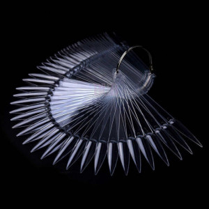 Paletar 40 x tipsuri de prezentare Stiletto Clear