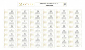 Set 178 x Sticker pentru tips gel color Premium Kayara 001-178