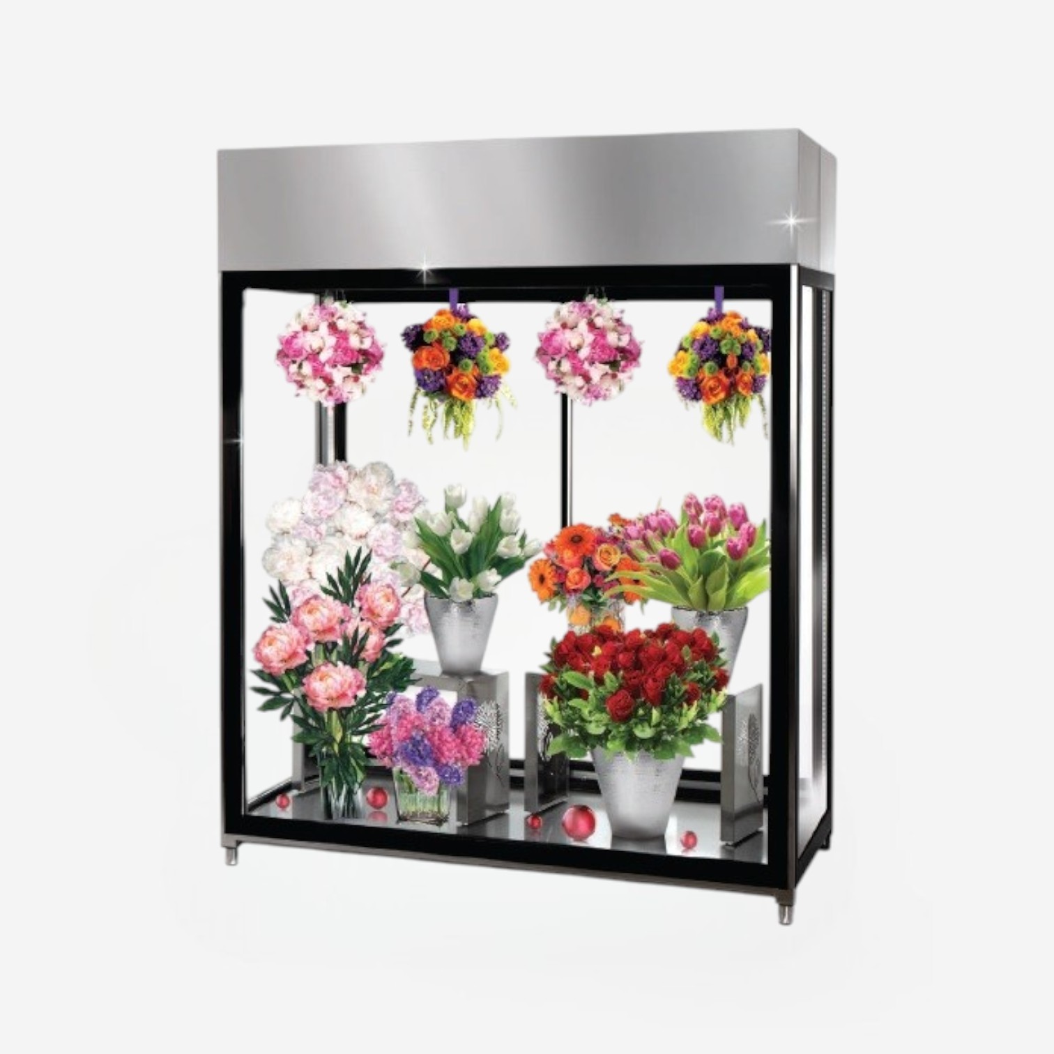 Vitrine frigorifice pentru flori