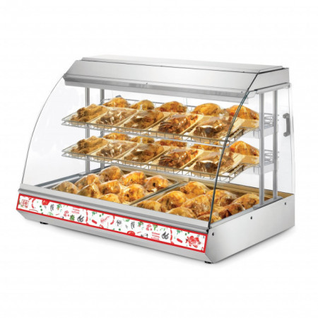 Vitrine calde gastronomie