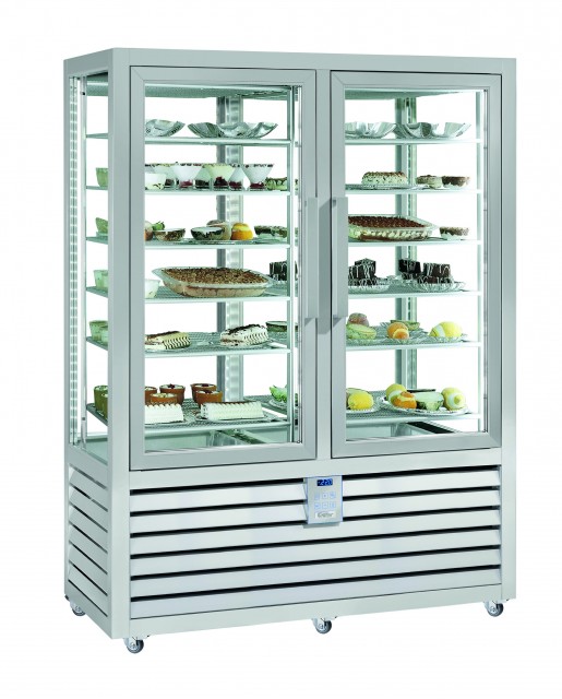 Vitrina Frigorifica Verticala Pentru Patiserie 2 Usi 848 L