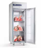 Dulap frigorific pentru maturarea, fragezirea carnii (Deluxe Meat) capacitate 150 kg, cu usa de sticla