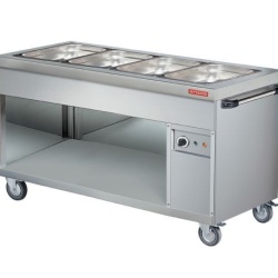 BAIN MARIE CU SPATIU DEPOZITARE 4 GN 1/1