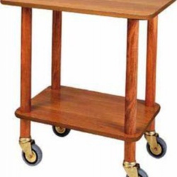 Carucior pentru servire cu 2 polite, 700x500mm