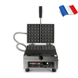 Aparatul profesional de vafe 4×6 Liège Paty, 315x260xH220mm