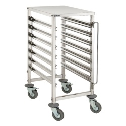 Carucior transport pentru 7 tavi GN1/1