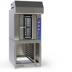 Cuptor electric rotativ pentru panificatie, 8 tavi 400x600mm