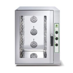 Cuptor patiserie electromecanic cu convectie si umidificare 10 tavi 600×400 mm sau 10xGN1/1