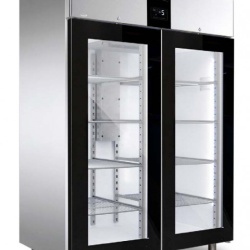 Dulap frigorific cu 2 usi sticla CLASSIC GREEN 1200 GLASS, 1167litri