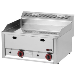 Gratar Fry-top gaz cromat neted 480×650 mm