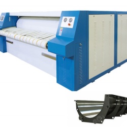 Uscator-calcator cu vapori, viteza de calcare 5-35 m/min CH 3000 S II cu 2 role