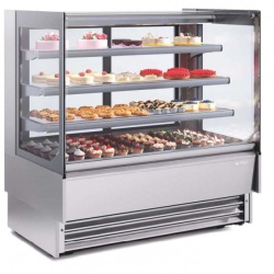 Vitrina frigorifica pentru cofetarie/patiserie,ONIX, 1250x810x1300 mm