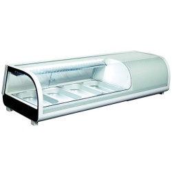 Vitrina frigorifica sushi 4X GN 1/3