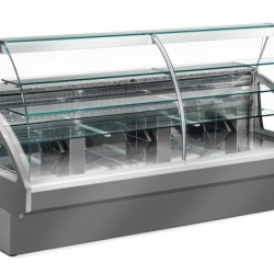 Vitrina patiserie statica cu agregat incorporat +4°C/ +6°C